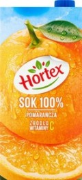 HORTEX SOK POMARAŃ.2L